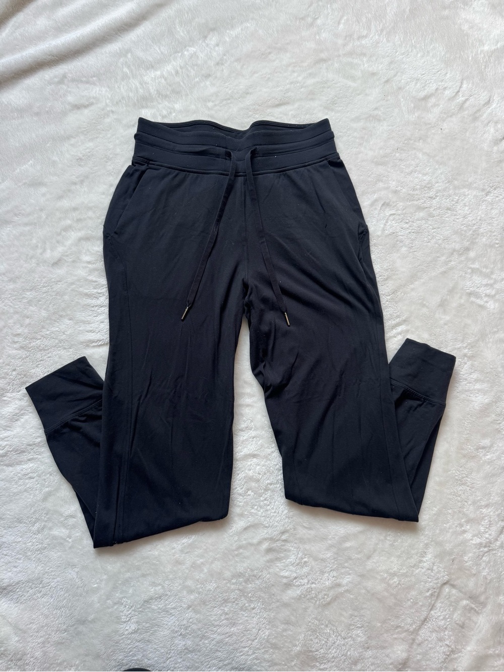 lululemon athletica Black Jogger Track Pants